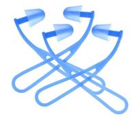 MOTHNUR 2par Tapones Oídos Impermeables Subacuáticos de Silicona con Cordón para Nadar para Adultos