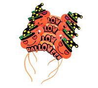 MOTHNUR 3 piezas Diademas Halloween Calabaza Luminosa Expresiva Accesorios Fiesta Disfraz Niñas Decoración