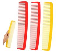 MOTHNUR 3 Piezas Peine Grande Natural de Dientes Anchos para Halloween de Accesorio Divertido y Ligero para Fiestas y Carnavales Colores Aleatorios Color Aleatorio