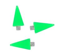 MOTHNUR 3piezas Herramienta De Manicura De Acrílico Verde Cabezal Reemplazable Para Aplicar Rhinestones y Uñas Para De Uñas