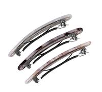 MOTHNUR 3piezas Pinza Cabello De Acetato Pasadores Para Mujer Sujeta De Caballo Horquilla De Acetato Pinzas Cabello Creativas La Ducha