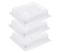 MOTHNUR 3piezas Soporte De Práctica Para Extensiones De Pestañas De Modelos De Plástico Para Grafting De Pestañas Herramientas Esenciales Para Principiantes Salones y Formación