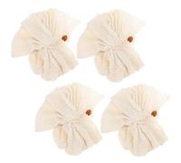 MOTHNUR 4 piezas Esponjas de Baño Loofah Suaves para Ducha Exfoliantes y Generadoras para Piel Delicada y Uso Familiar Suministros para Limpieza Corporal