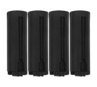 MOTHNUR 4 Piezas Extremo de Correa Retráctil para Barreras de Control, Accesorio de Plástico Resistente, Diseño Cilíndrico, Compatible Barreras de Cuerda para Uso en Oficinas, Hogares