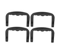 MOTHNUR 4 Piezas Mango de Plástico para Jaulas de Mascotas Ergonómico y Ligero Fácil Instalación para Jaulas de Pájaros Conejos y Pequeños Animales Reemplazo Portátil para Transportines