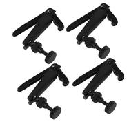 MOTHNUR 4 piezas Microafinadores Finos para Violín Preciso Color Negro Clásico Repuesto Práctico para Instrumentos Musicales