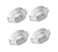 MOTHNUR 4 piezas Protector de Seguridad para Perillas de Cocina de Gas Cubiertas Transparentes Resistentes al Calor Grasa Seguro para Hogar y Protección Infantil