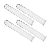 MOTHNUR 4 Piezas Tubos de Ensayo Transparentes para Flores Tubos de Agua para Propagación Hidropónica Plásticos Reutilizables para Arreglos y Decoración del Hogar