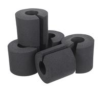 MOTHNUR 5 Piezas Topes de Puerta de Espuma Gris Anticolisión 5 Unidades, Parachoques Reutilizables para Protección contra Pellizcos en Puertas, Armarios y Muebles, Cojines Amortiguadores