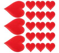 MOTHNUR 500 Piezas de Confeti de Corazones de Esponja Rojo Decoración de Mesa Romántica para Bodas San Valentín y Fiestas Pétalos 3D Duraderos para Ambientar Eventos Obsequios