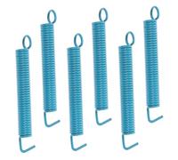 MOTHNUR 6 piezas Resortes Trémolo para Guitarra Eléctrica Muelles de Puente Metálicos Duraderos con Buena Elasticidad Accesorios de Repuesto para Puente Fácil Instalación Color Azul