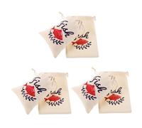 MOTHNUR 6 Piezas Reusable Goody Bags For Beach Birthday And Wedding Celebrations