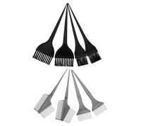 MOTHNUR 8 piezas Kit de Pinceles para Teñir Cabello con Peines para Mechas Accesorios Profesionales para Salón Herramientas de Barbería Reutilizables y Fáciles de Limpiar para