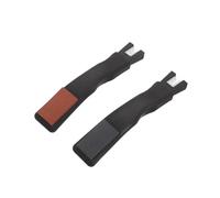 MOTHNUR Afilador de Patines de Hielo 2 Piezas Piedra Doble Cara para Hockey y Patinaje Artístico, Portátil y Duradero, Herramienta de Afilado Ranura en V para Bordes Precisos,