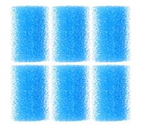 MOTHNUR Almohadillas Filtrantes para Acuario 6 Unidades Esponja Bioquímica de Alta Densidad Material Filtrante Mecánico Repuesto Filtro Pecera Compatible Mejora Claridad Agua