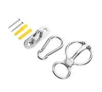 MOTHNUR Anilla de Acero Inoxidable para Atar Caballos con Perno de Ojo Resistente Equipo Multifuncional para Entrenamiento y Manejo Equino Establos