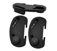 MOTHNUR Bandeja para Sillones con Portavasos Desmontable De Plástico Resistente, 3 Piezas, con Clip para Bebidas y Snacks, Compatible con Sillas Plegables, Adecuado para Piscina y Playa