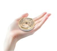 MOTHNUR Barómetro Aneroid Ajustable para Hogar y Jardín Medidor de Presión Atmosférica con Escala Clara Fácil Instalación Pared o Escritorio para Predicción Meteorológica Interiores y