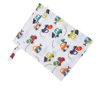 MOTHNUR Bolsa De Pañales Para Bebés Reutilizable Cremallera Simple, Tamaño Compacto, Diseño De Coche, Adecuado Para Exteriores y Viajes, Ligera y Práctica Para Padres y Madres, 1 Unidad