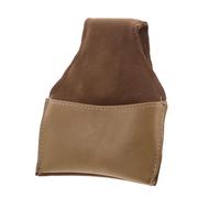 MOTHNUR Bolsa de Tiza para Taco de Billar Amarilla, Porta Tizas Portátil de Cuero Sintético PU Suave, Organizador Reutilizable de Accesorios para Billar y Snooker, Adecuado