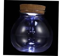 MOTHNUR Botella Ecológica De Vidrio para Terrario Luz Led para Paisajes Miniatura y Decoración Interior Espacios Pequeños