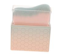 MOTHNUR Brocha De Maquillaje Corporal Diseño De Olas Cepillo Para Autobronceador Tapa Protectora Aplicación Suave y Limpia Para Rostro y Cuerpo Degradado