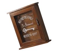 MOTHNUR Caja de Llaves Multiusos para Pared, Tamaño Mediano, Acrílico en Color Viejo, Práctico Organizador Colgante, Adecuado para Entrada de Hogar y Oficina