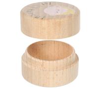 MOTHNUR Caja de Madera para Recuerdos de Primer Corte de Pelo de Niña Caja de Almacenamiento para Guardar Pelo de Diseño Duradero y Elegante para Conservar Momentos Especiales