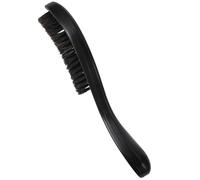 MOTHNUR Cepillo Cuidado Barba Cerdas de Pelo de Cerdo, Mango de Madera, Tamaño Pequeño, Portátil para Hombres, Adecuado para Peinar y Limpiar Barbas en Viajes