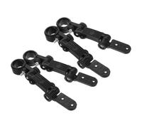 MOTHNUR Clip de Fijación para Guardabarros Trasero de Bicicleta 4 Piezas, Accesorio Resistente de Plástico, Sujetadores Aplicables para Ciclismo de Montaña, Carretera y Plegables,