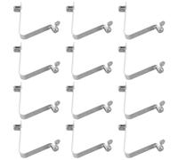 MOTHNUR Clips de Resorte en Forma de V para Paraguas, Doble Botón Pulsador, 8 Mm Tubo Hueco, 40 Piezas, Accesorios de Fijación Compactos para Kayak y Carpa, Uso en Actividades al