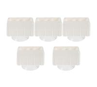 MOTHNUR Clips Estabilizadores para Áreas de Juego de 5 Unidades Base de Succión Plástico Resistente Anclaje para Postes de Cerca Accesorios de Seguridad para Guardería y Puertas