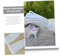 MOTHNUR Cordón de Algodón Absorbente para Auto Riego Cuerda Flexible Sistema Automático para Macetas y Hidropónico Cuidado Práctico Plantas Casa y Jardín