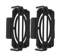 MOTHNUR Cubierta Protectora Metálica de Malla para Luz Antiniebla de Motocicleta, Par de Protectores Laterales Resistentes para Faros Led, Compatible Luces Auxiliares de Moto