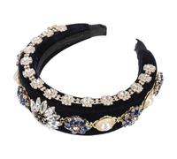 MOTHNUR Diadema Barroca Mujer Ligera y Cómoda Accesorio para Pelo Rizado y Trenzado Diseño Simple para Uso Diario y Fiestas