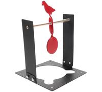 MOTHNUR Diana Metálica para Tiro Base y Función de Auto Reinicio Objetivo Multifuncional para Prácticas al Aire Diseño Resistente y Visible Rojo