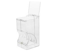 MOTHNUR Dispensador Automático De Comida para Conejillos De Indias Y Pequeños Animales Alimentador Reutilizable De con Tornillos De Fijación Ideal para Hámsters Jerbos Pájaros Y