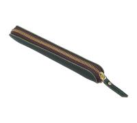 MOTHNUR Estuche de Piel con para Bolígrafos y Lápices Compacto y Portátil Protector Retro para Oficina y Universidad Color Verde