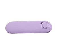 MOTHNUR Estuche Organizador de Brochas de Maquillaje Portátil de Silicona Morado, Resistente al Polvo, Compacto 23x7,6 Cm para Viaje y Almacenamiento de Herramientas de Belleza