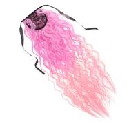 MOTHNUR Extensión De Ponytail Sintética De Accesorio De Cabello Para Mujeres Postizo De Coleta y Ondulada y Bodas
