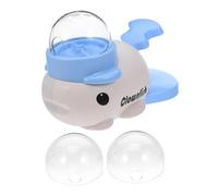 MOTHNUR Extractor de Alimentos para Perros Juguete Dispensador de Comida Giratorio con Botón Masticable Rellenable para Perros Interiores para Entretenimiento y Entrenamiento