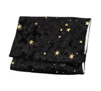 MOTHNUR Funda de Libro de Tela con Diseño de Estrellas y Luna Terciopelo Protector Resistente para Libros de Tapa Cuadernos y Diarios Funda Decorativa y Duradera