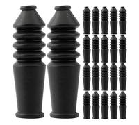 MOTHNUR Fundas Protectoras de Goma Negras para Cable de Freno de Bicicleta de Montaña 25 Unidades Manguitos Anti Polvo y Desgaste para Líneas de Freno Accesorios para Ciclismo Seguro y
