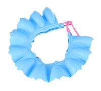 MOTHNUR Gorro Ajustable para Niña Protección Oído y Ojos Gorra Baño Ligera Azul Champú Infantil Recien Nacido Niña
