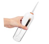 MOTHNUR Irrigador Dental Portátil Inalámbrico con Depósito Telescópico Ajustables para Encías Sensibles Limpieza Precisa y Recargable Resistente al Agua para Casa y Viaje