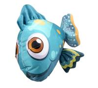 MOTHNUR Juguete para Perros de Peluche Chirriante Forma de Pez Dorado, Resistente a Mordeduras, Hecho de Tela Oxford, Tamaño Mediano, para Entretenimiento y Salud Dental de Perros