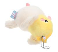 MOTHNUR Llavero de Peluche de Cacatúa Realista Colgante de Pájaro Suave de 1 Pieza Accesorio para Bolsos y Mochilas Adecuado para Fiestas Temáticas y Regalos Infantiles