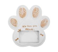 MOTHNUR Marcador de Tumba para Mascotas y Resistente Intemperie, Piedra Conmemorativa de 15 X 15 Cm para Perros y Gatos, Lápida para Jardín y Recuerdo Exterior