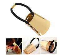 MOTHNUR Metal Hair Band Hair Cuff Elastic Ponytail Holder For Women Durable For Sports Yoga And Parties