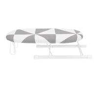 MOTHNUR Mini Tabla de Planchar Plegable para Ropa Soporte Compacto de Tela Resistente Diseño a Cuadros Adecuado para Planchar Mangas y Zonas Pequeñas el Hogar